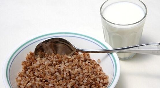 Diet dengan soba dan kefir