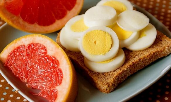 telur dan jeruk bali untuk diet maggi